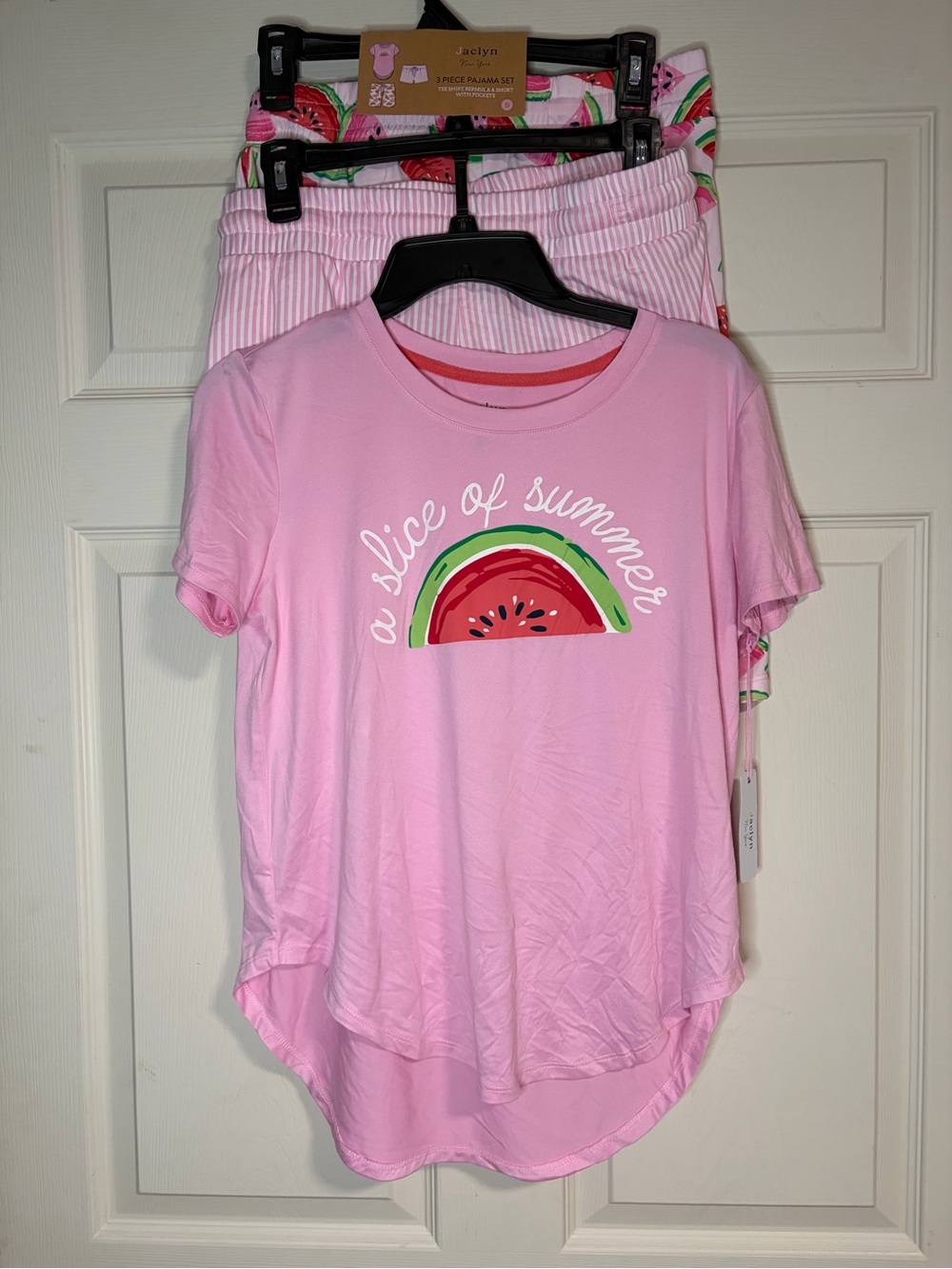 Pink "A Slice of Summer" Pajama Set